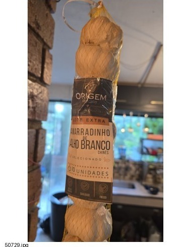 Produto real com etiqueta Origem Mercato